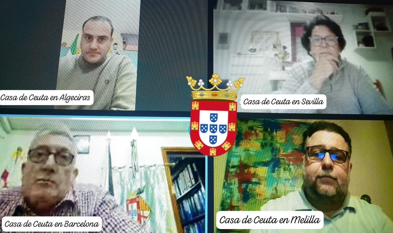 Las Casas regionales de Ceuta se reúnen online para unir criterios